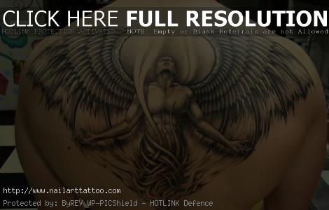 Angel Wing Tattoos For Men