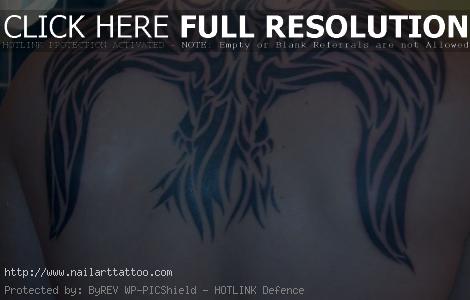 Eagle Tattoos On Back