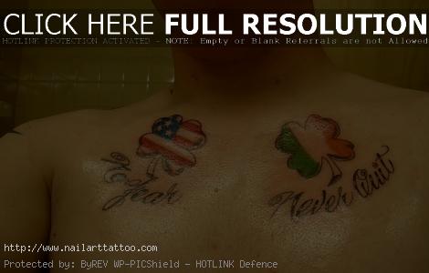 Irish Clover Tattoos Designs