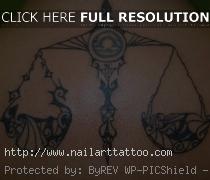 Libra Zodiac Tattoos Designs