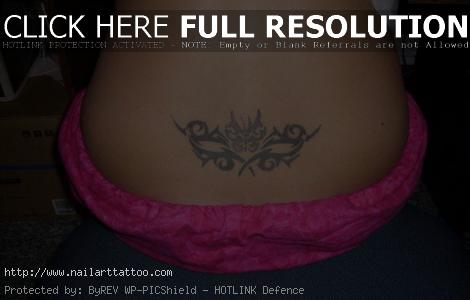 Lower Back Tattoos Tribal