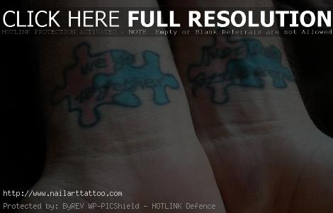 Puzzle Tattoos For Couples