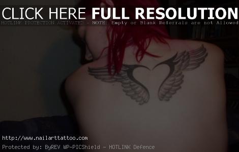 Sexy Angel Wing Tattoos