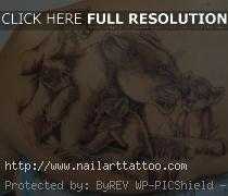 Tattoos Of Lions And Cubs