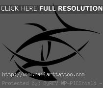 Tribal Eye Tattoos Designs