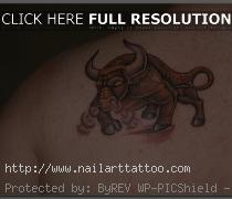 Taurus tattoo designs for girls