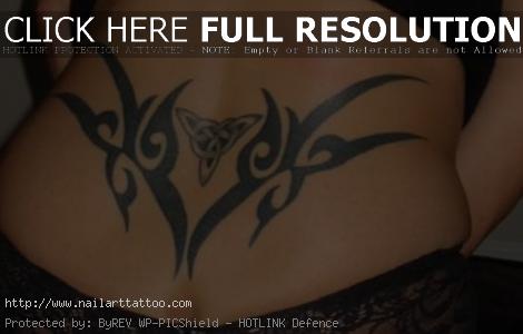 back tribal tattoos for women