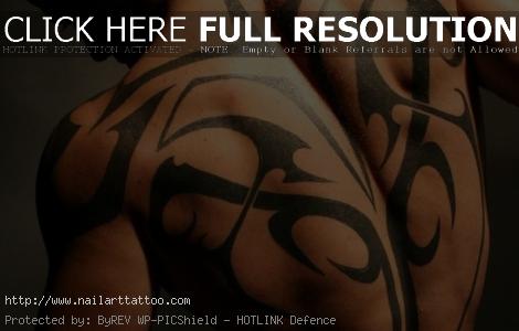 full back tribal tattoos