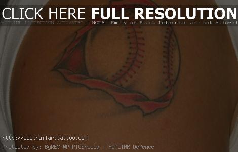 tribal baseball tattoo designs